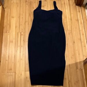 Beyond Yoga Midnight Blue Midi Dress